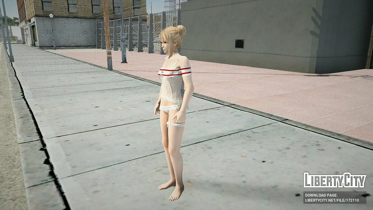Мари Роуз в ночнушке / GTA San Andreas