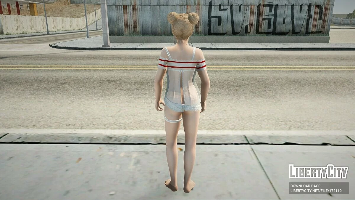 Мари Роуз в ночнушке / GTA San Andreas