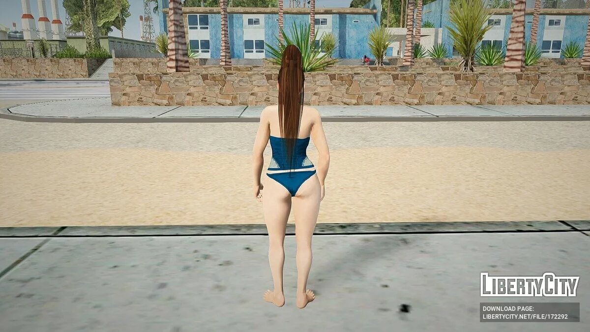 Мэй Ширануи в купальнике / GTA San Andreas