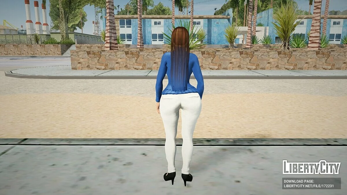 Мэй Ширануи в повседневной одежде / GTA San Andreas