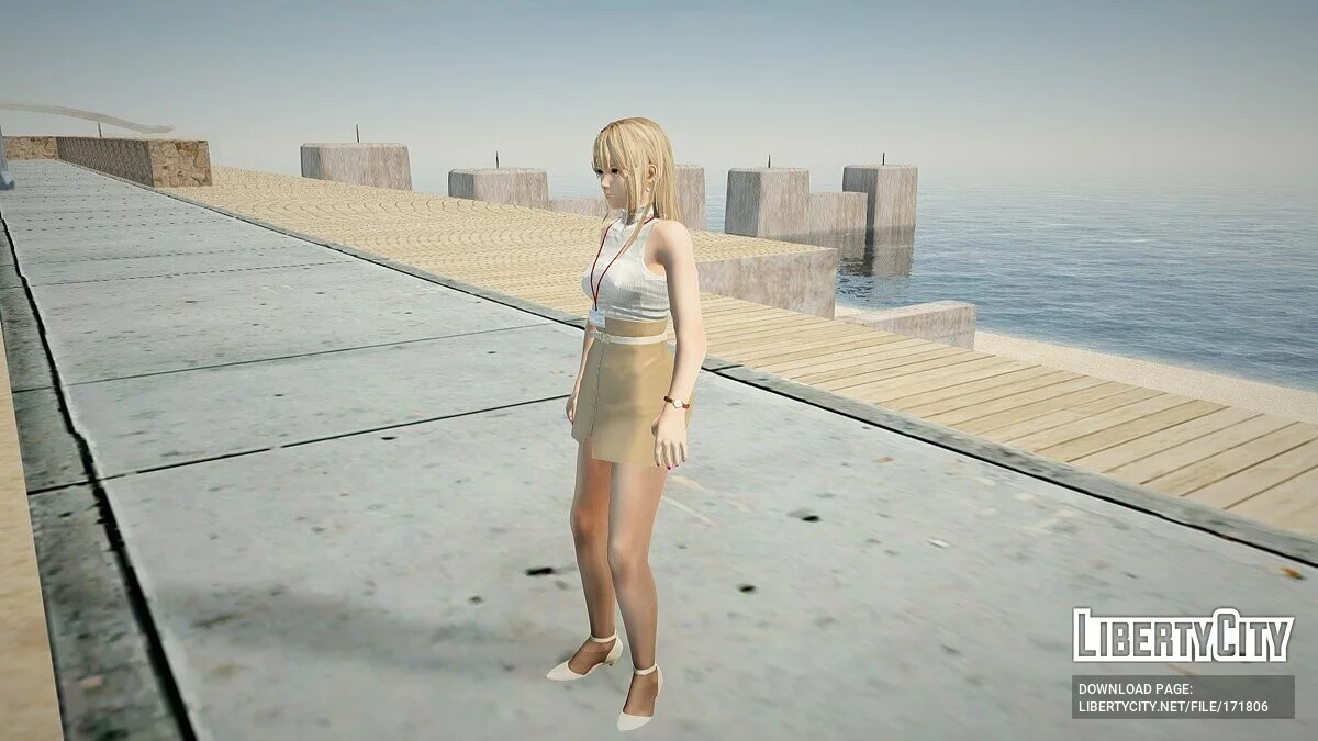 Мэри Роуз в офисной одежде / GTA San Andreas
