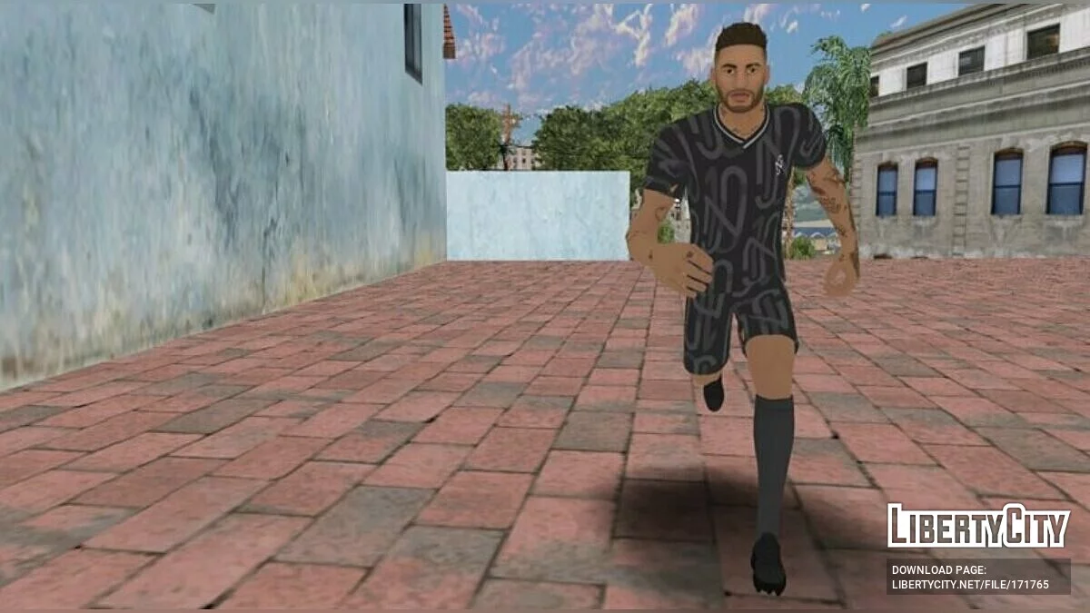 Неймар из Fortnite / GTA San Andreas