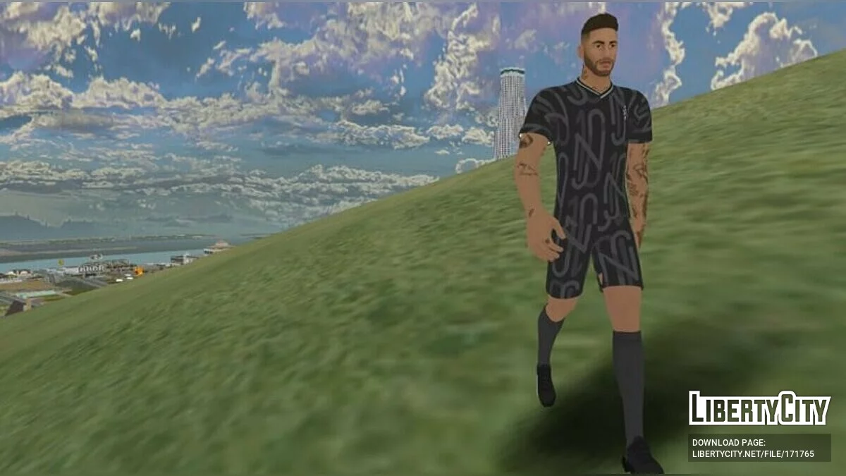 Неймар из Fortnite / GTA San Andreas