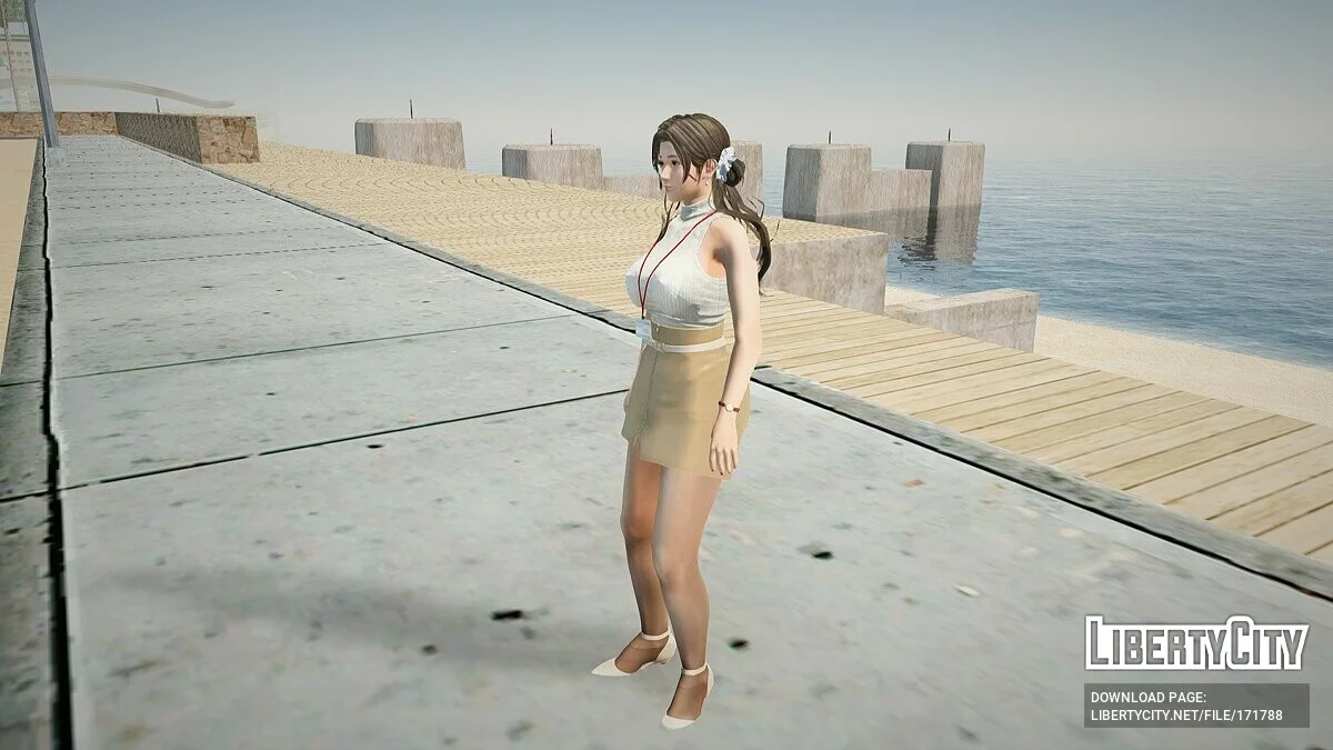 Саюри в офисной одежде / GTA San Andreas