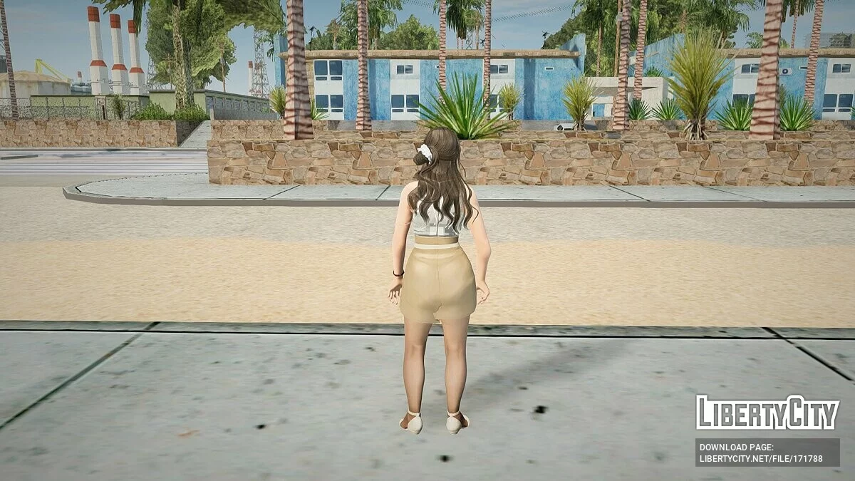 Саюри в офисной одежде / GTA San Andreas
