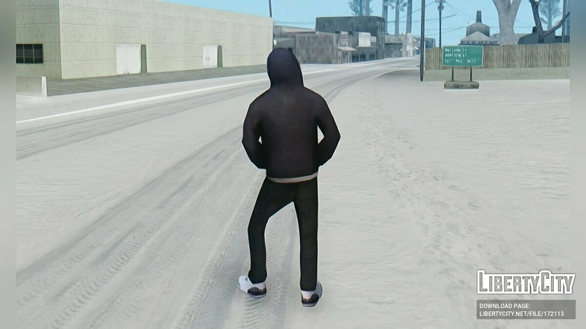 Модель рэпера 163ONMYNECK / GTA San Andreas