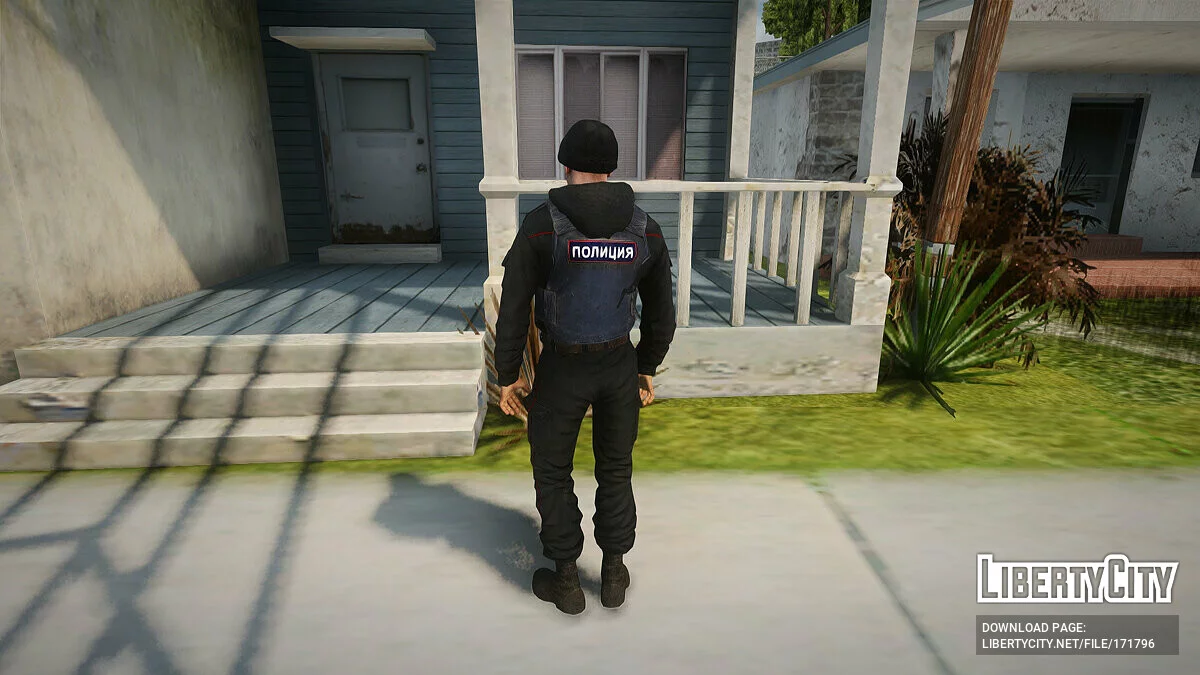 Сотрудник Полиции в Разгрузке / GTA San Andreas