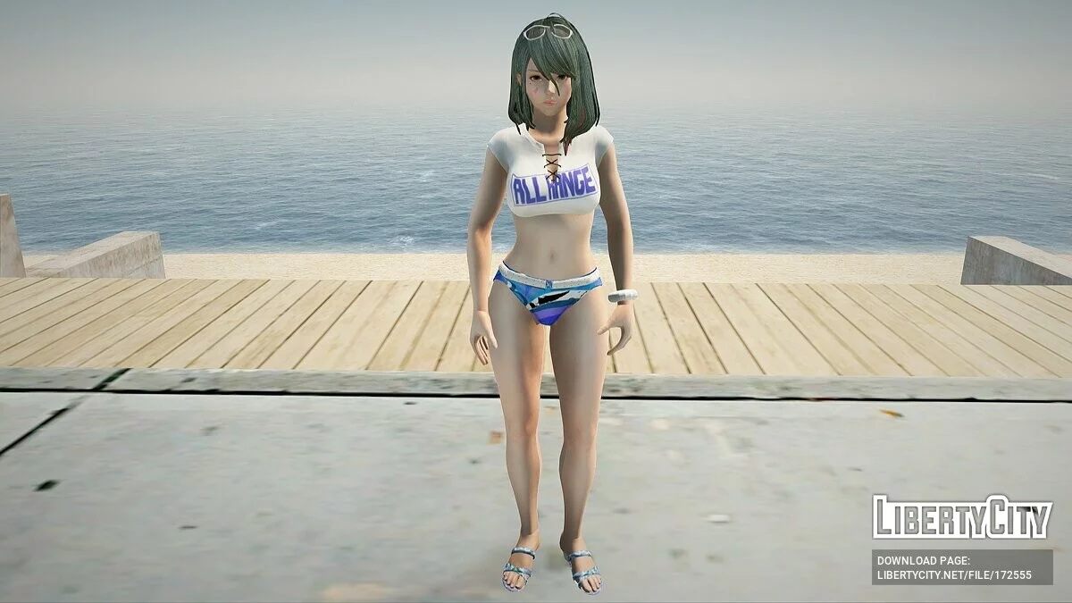Тамаки в купальнике / GTA San Andreas