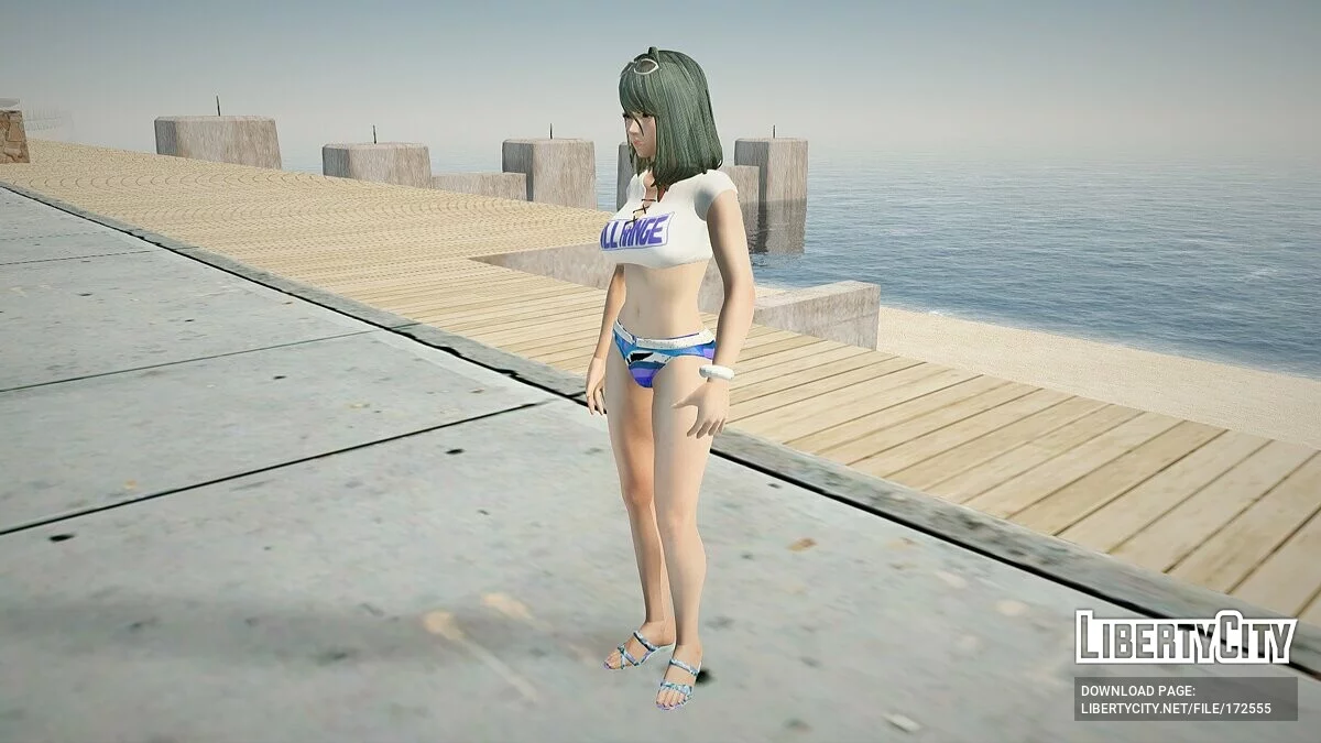 Тамаки в купальнике / GTA San Andreas