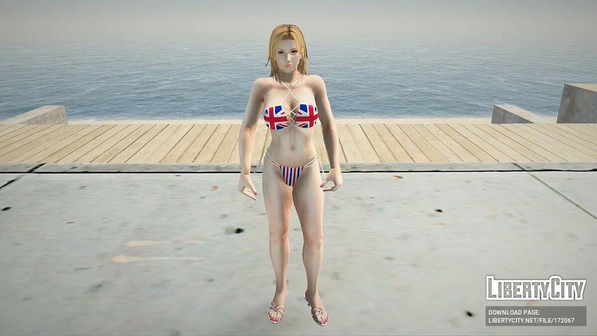 Тина Армстронг в бикини / GTA San Andreas