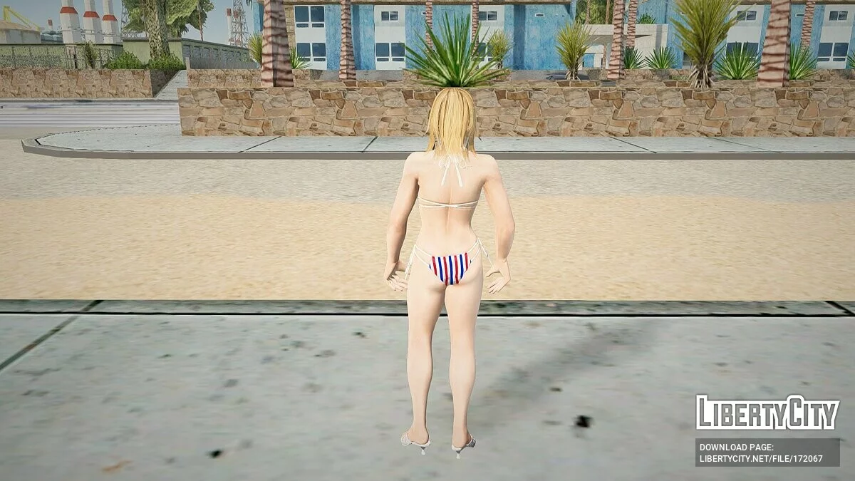 Тина Армстронг в бикини / GTA San Andreas