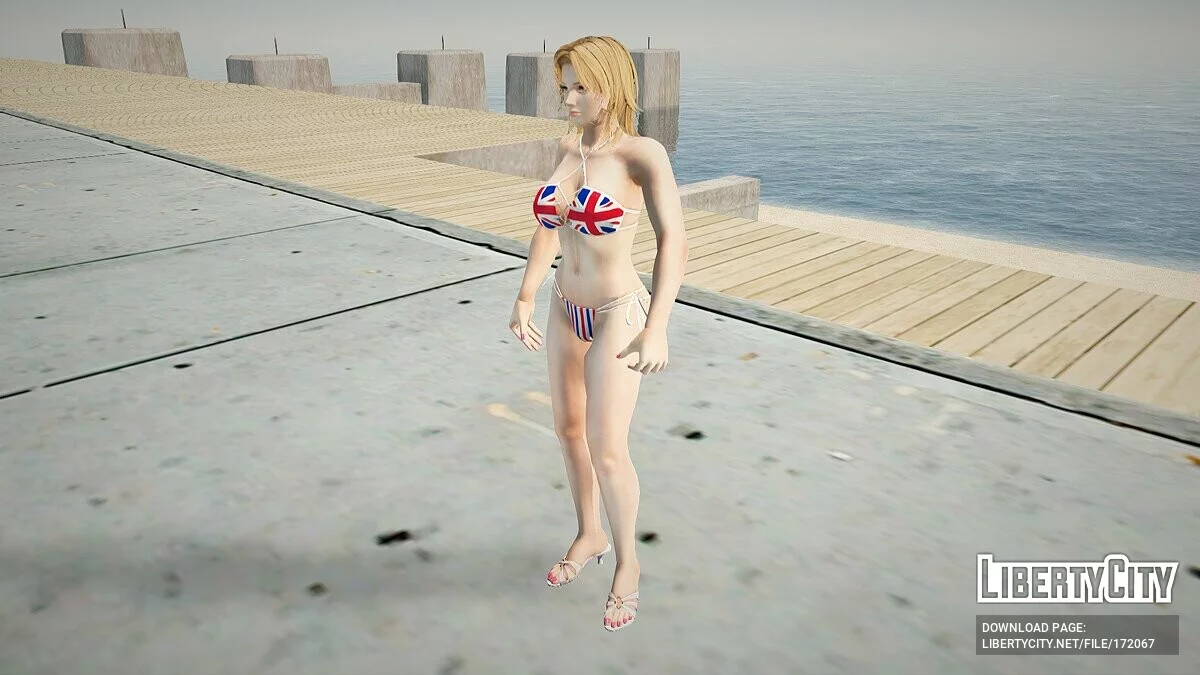 Тина Армстронг в бикини / GTA San Andreas