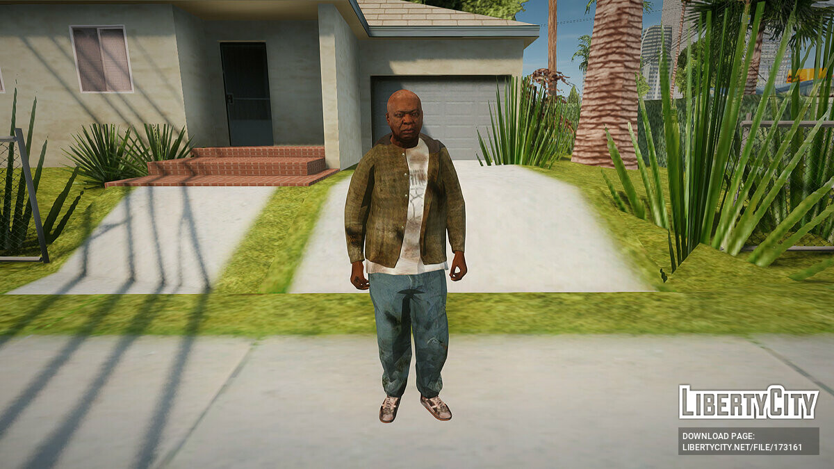 Скачать Бомж для GTA San Andreas