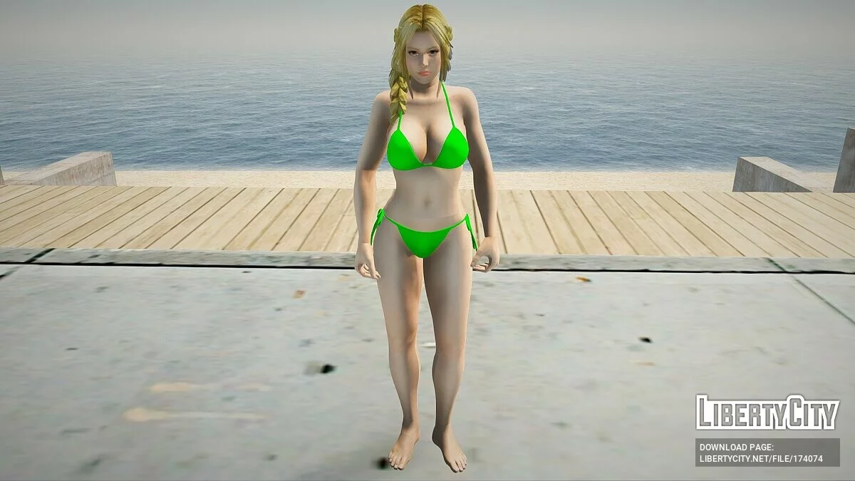 Хелена Дуглас в бикини / GTA San Andreas