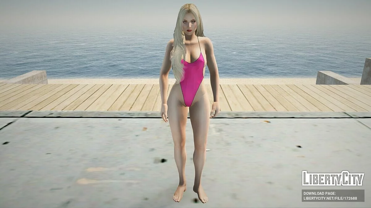 Хелена Дуглас в купальнике / GTA San Andreas