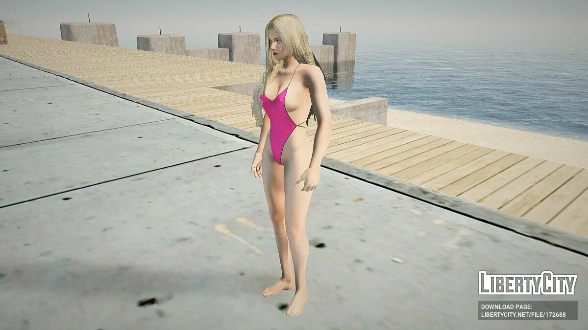 Хелена Дуглас в купальнике / GTA San Andreas