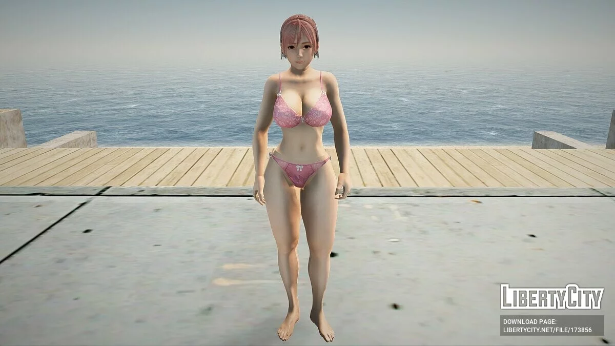 Хонока в нижнем белье / GTA San Andreas