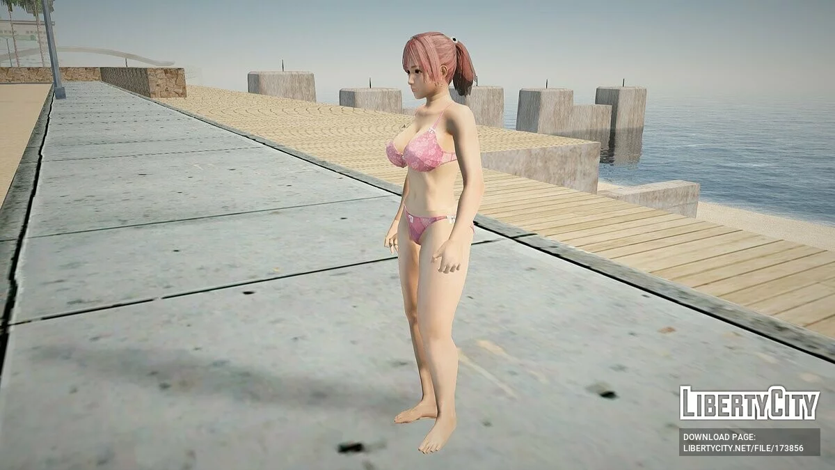 Хонока в нижнем белье / GTA San Andreas