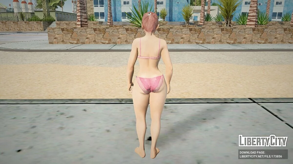 Хонока в нижнем белье / GTA San Andreas