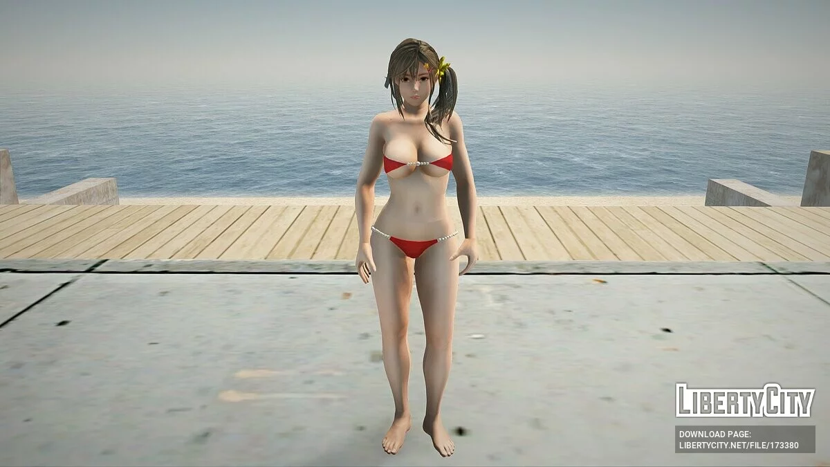 Мисаки в бикини из Dead or Alive Xtreme Venus Vacation / GTA San Andreas