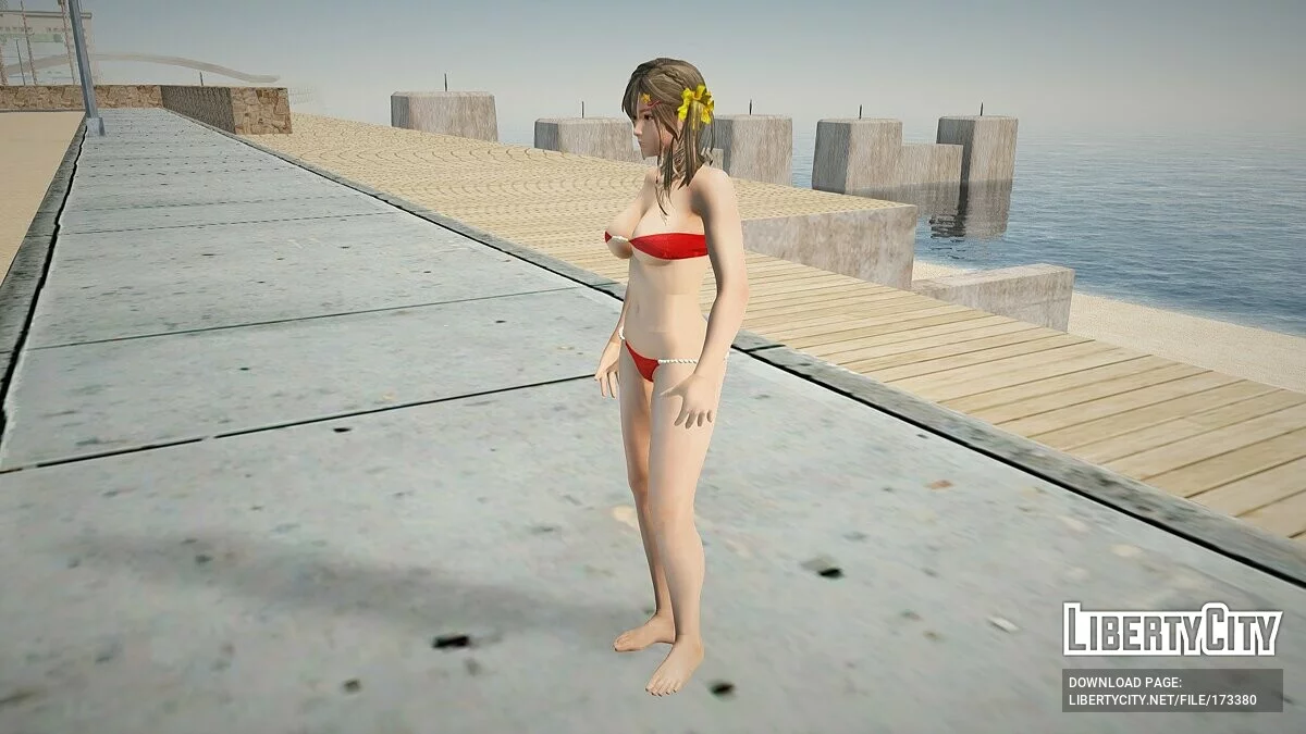 Мисаки в бикини из Dead or Alive Xtreme Venus Vacation / GTA San Andreas