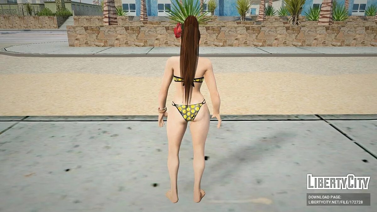 Мэй Ширануи в бикини / GTA San Andreas