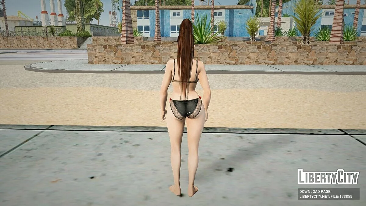 Мэй Ширануи в бикини / GTA San Andreas