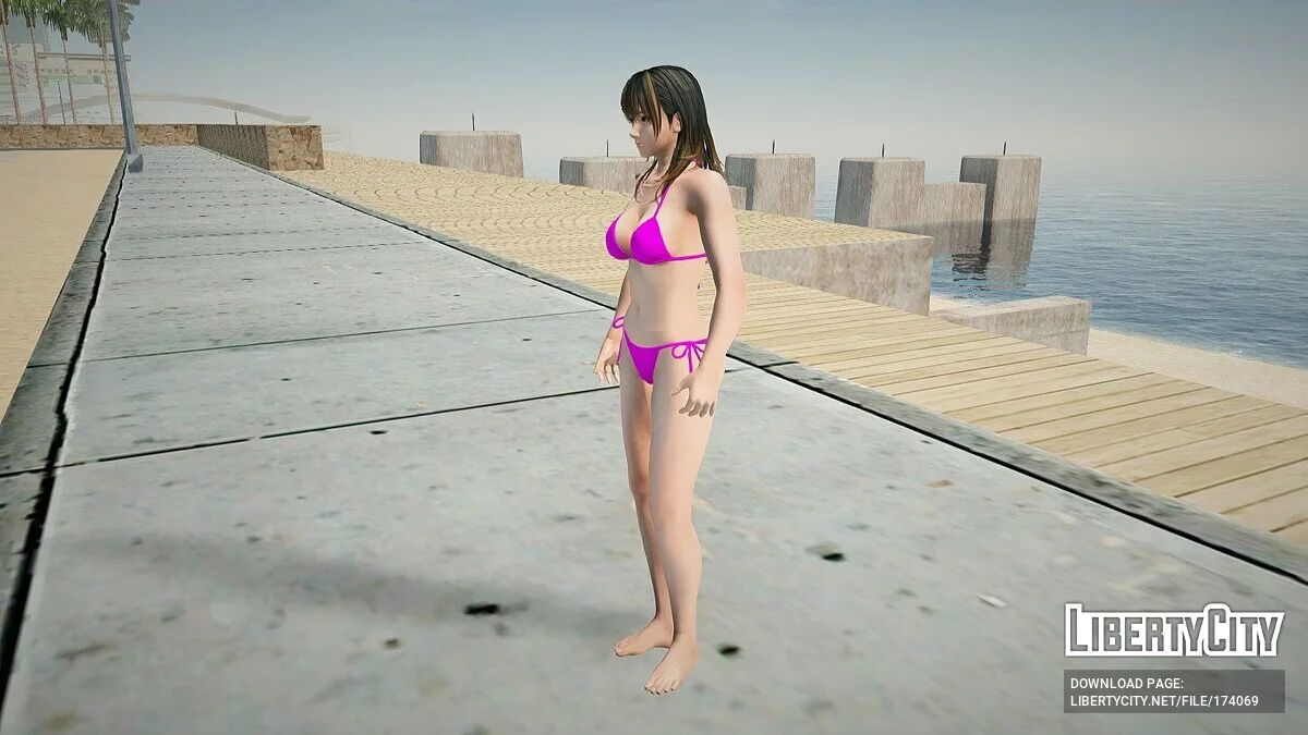 Нанами в бикини / GTA San Andreas