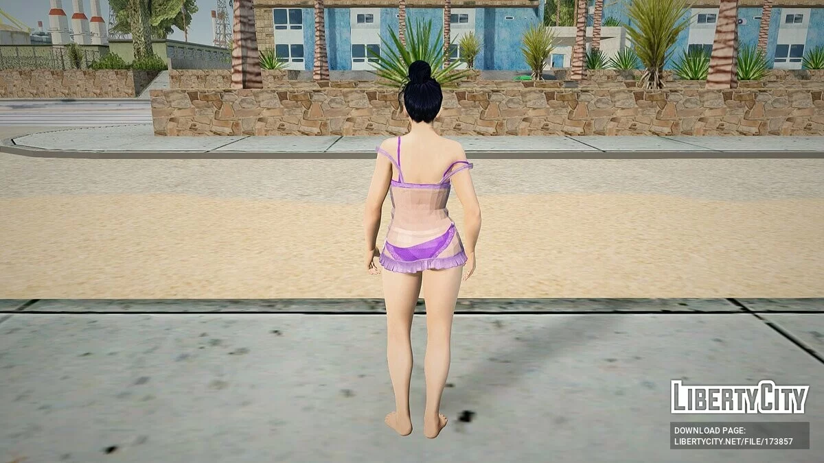 Ниотенгу в ночнушке / GTA San Andreas