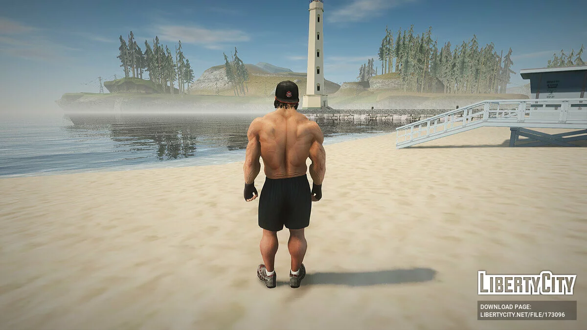 Пляжный скин №2 / GTA San Andreas