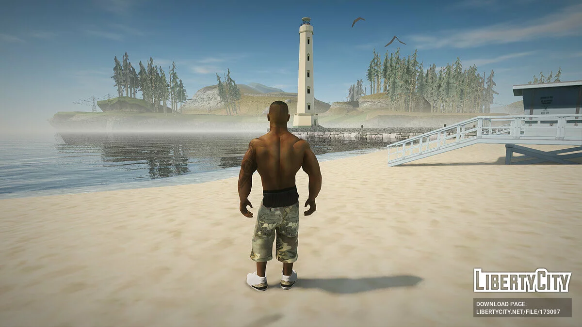 Пляжный скин №3 / GTA San Andreas