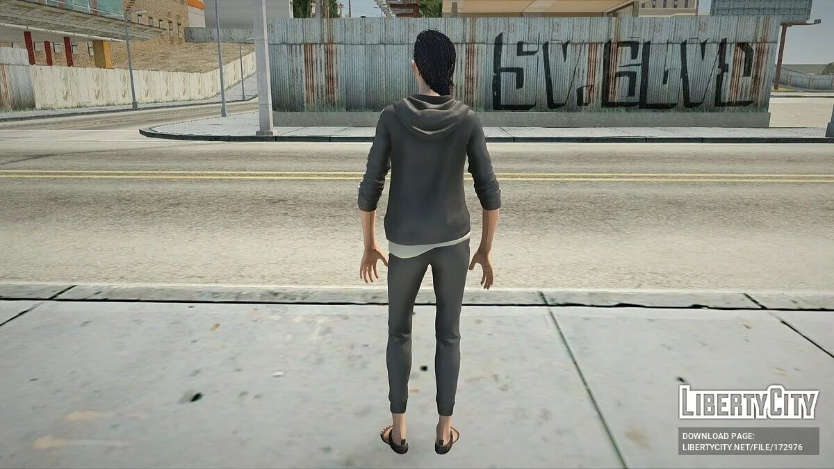 Rinko из GhostWire: Tokyo / GTA San Andreas