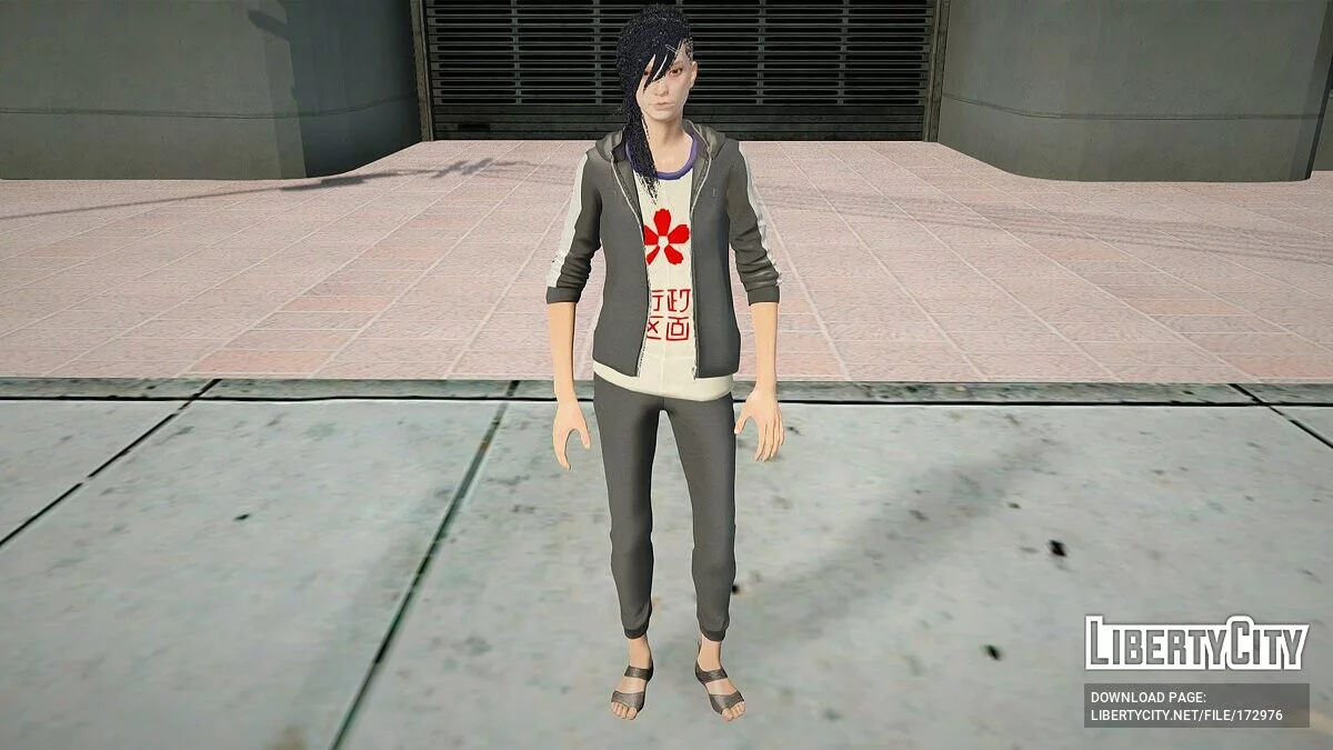 Rinko из GhostWire: Tokyo / GTA San Andreas