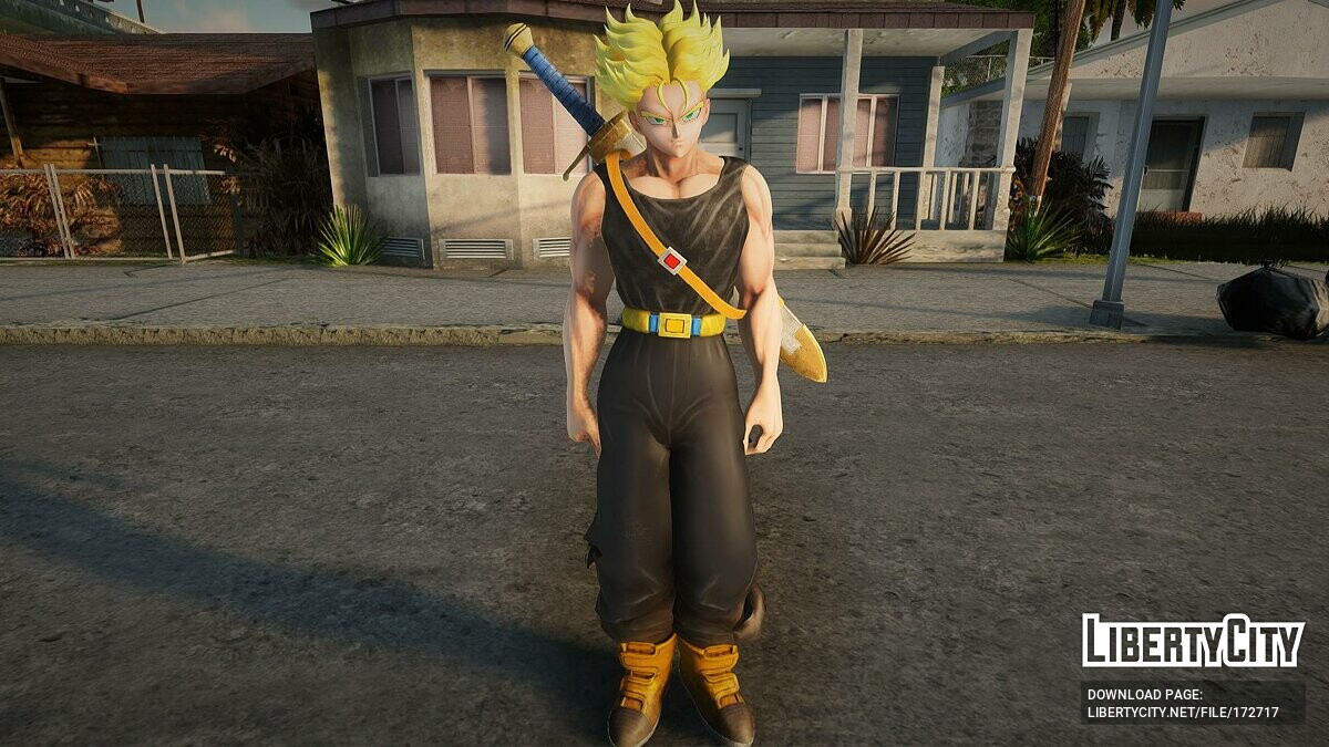 Скачать Trunks (Jump Force) для GTA San Andreas