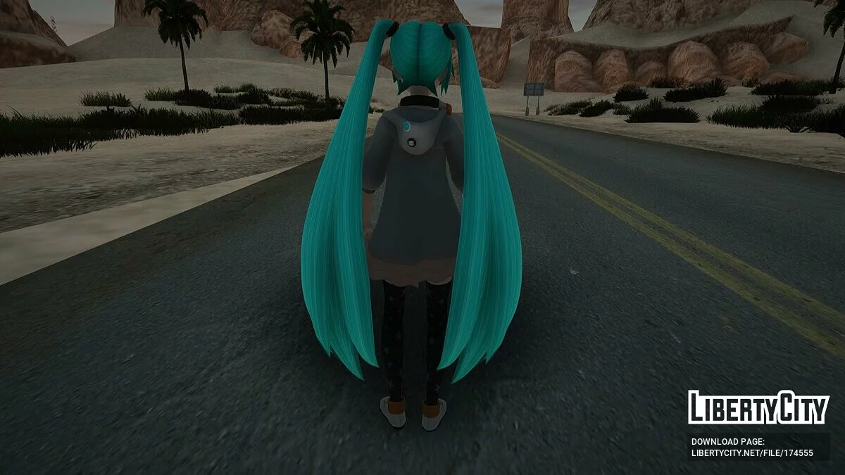 Хатсуне Мику / GTA San Andreas