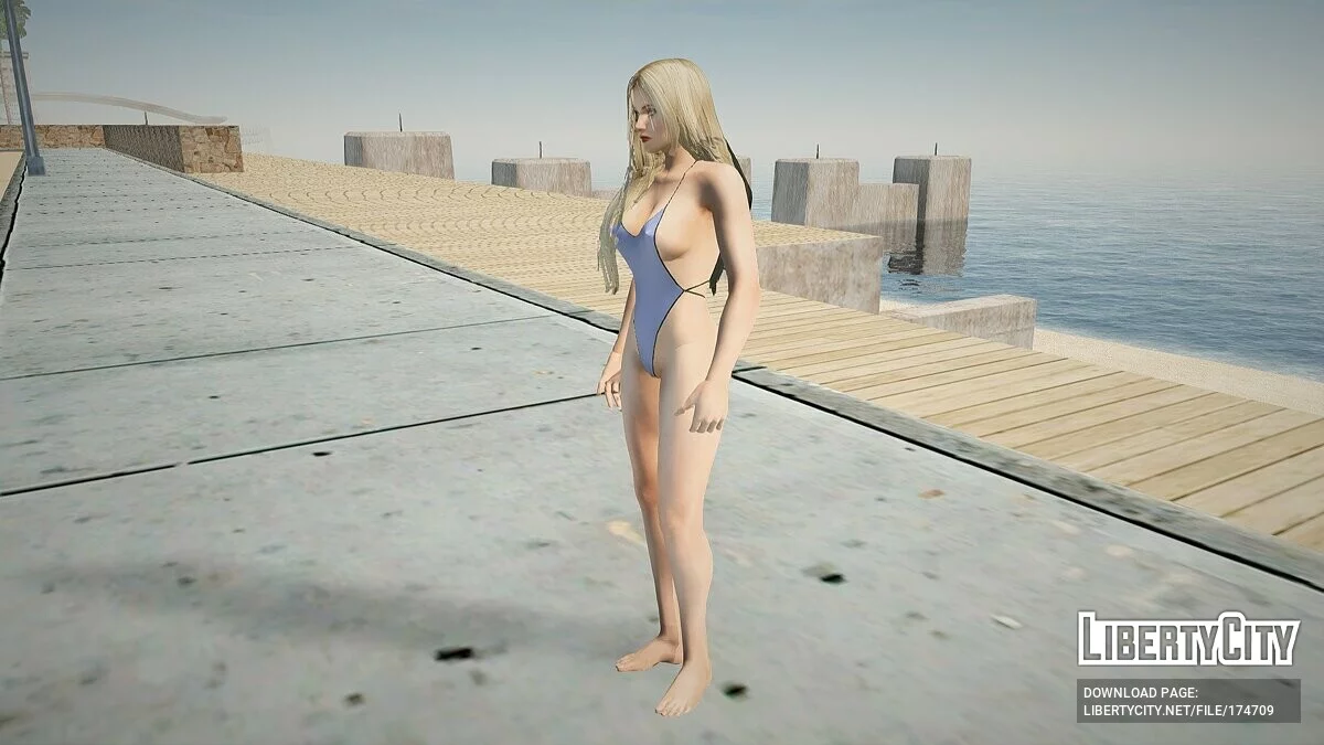 Хелена Дуглас в купальнике / GTA San Andreas