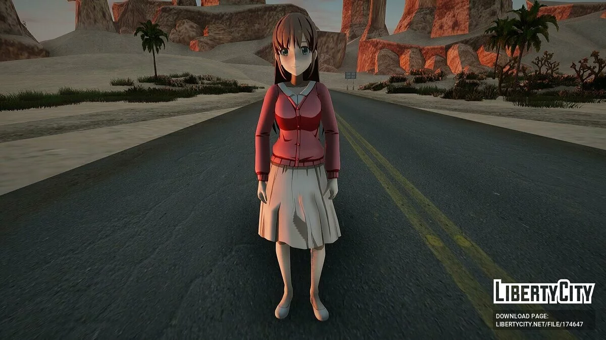 Хина Тачибана / GTA San Andreas