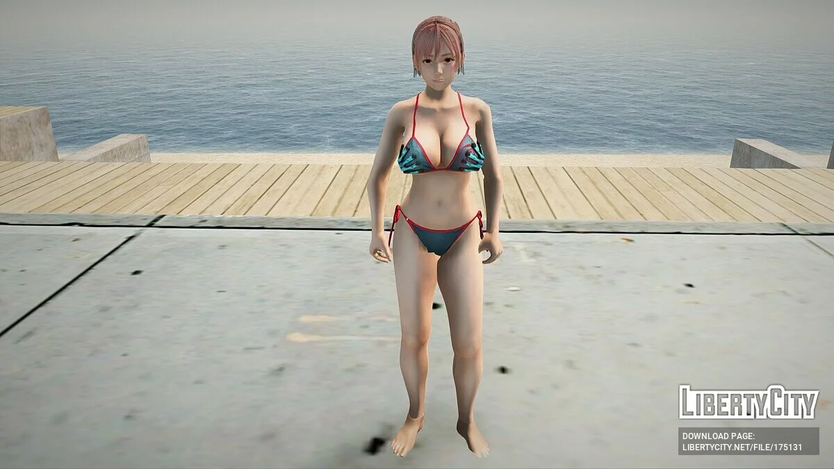 Хонока в бикини / GTA San Andreas