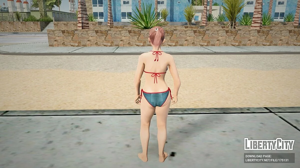 Хонока в бикини / GTA San Andreas
