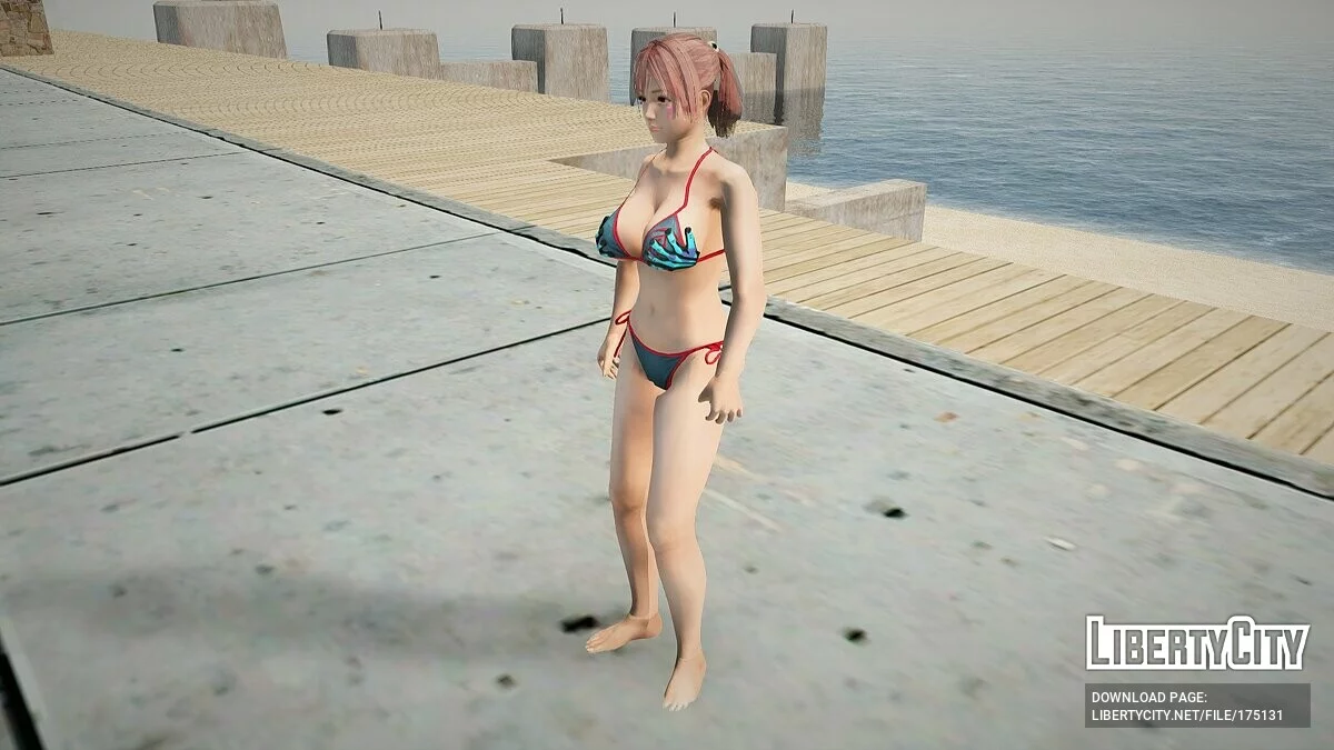 Хонока в бикини / GTA San Andreas