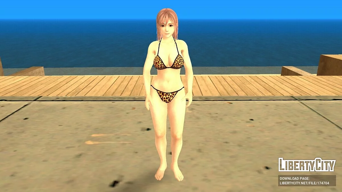 Хонока в купальнике / GTA San Andreas