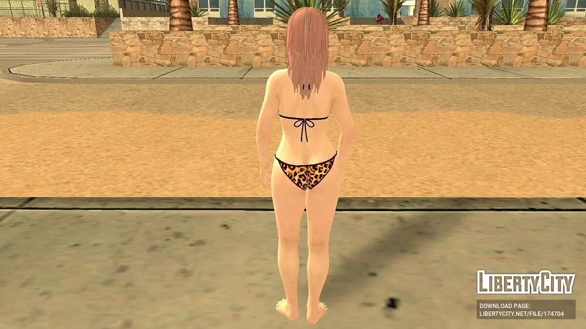 Хонока в купальнике / GTA San Andreas
