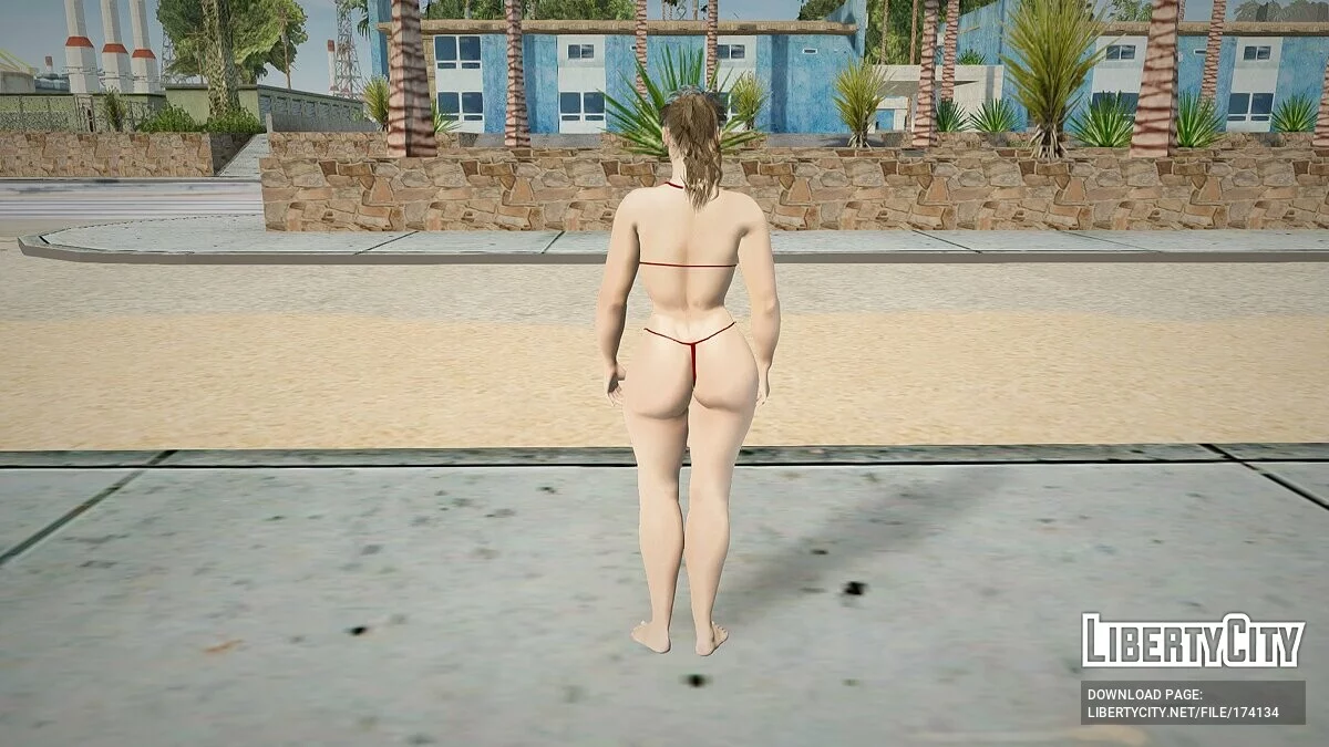 Клэр Редфилд в бикини / GTA San Andreas
