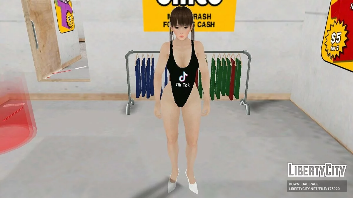 Лей-Фанг в купальнике TikTok / GTA San Andreas