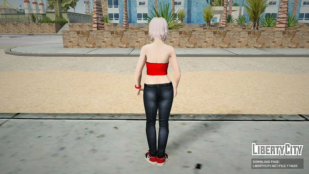 Луна в повседневной одежде / GTA San Andreas