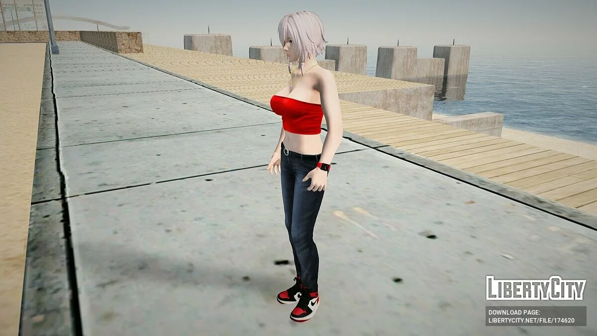 Луна в повседневной одежде / GTA San Andreas