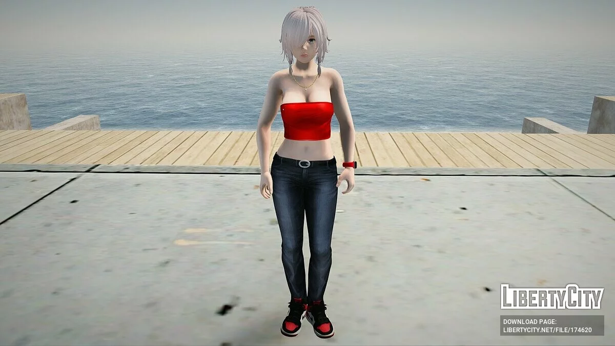 Луна в повседневной одежде / GTA San Andreas