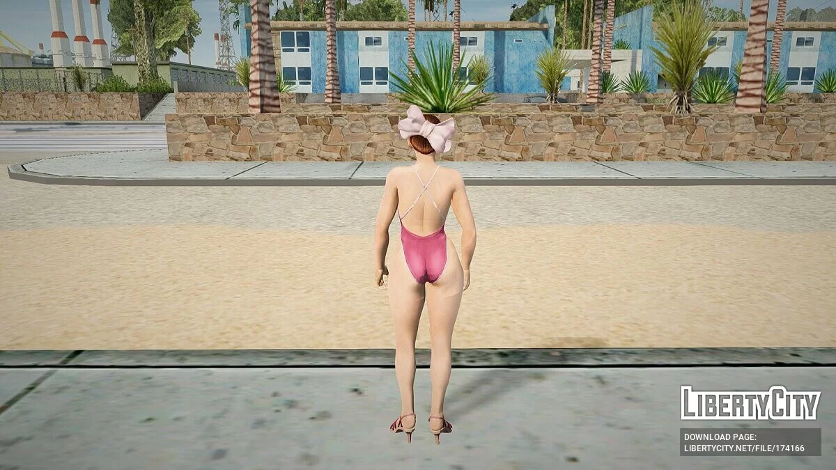 Мэй Ширануи в купальнике / GTA San Andreas