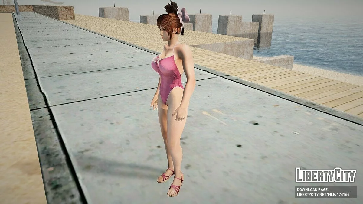 Мэй Ширануи в купальнике / GTA San Andreas
