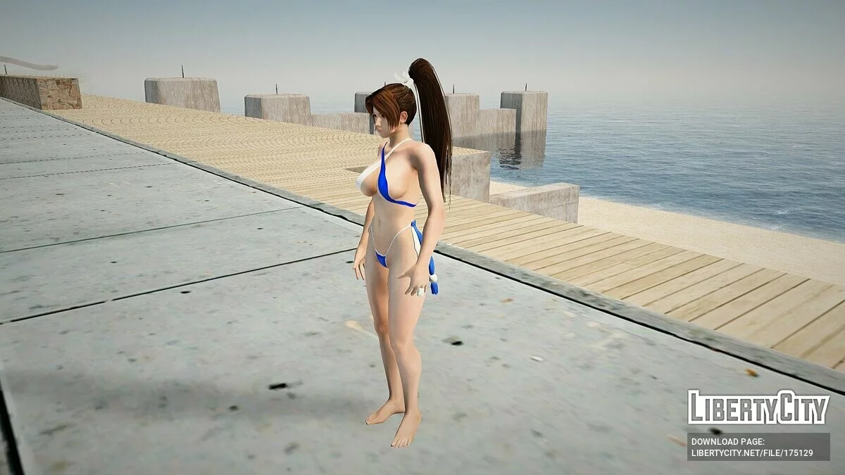 Мэй Ширануи в купальнике / GTA San Andreas